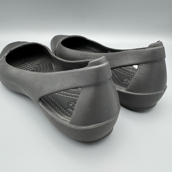 Crocs Sienna Flat Low Top Rubber Shoes Womens Shoes Size 7 - Picture 5 of 11